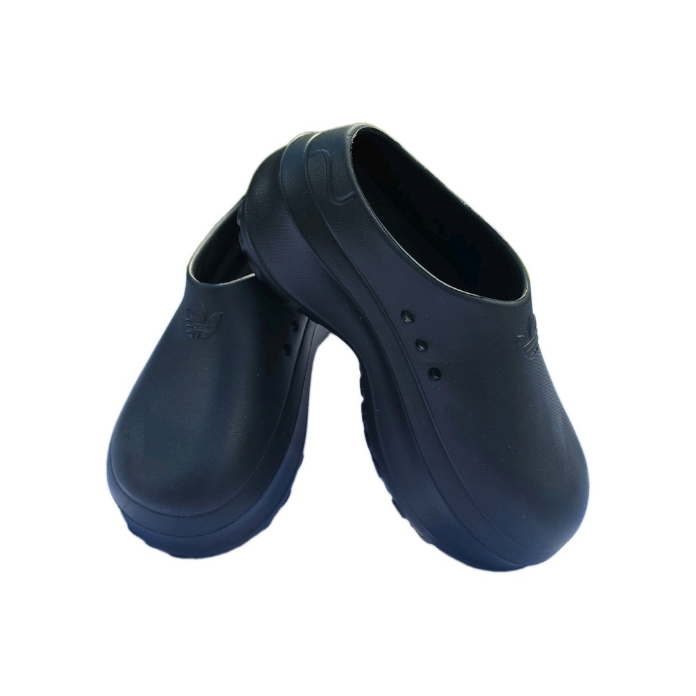 adidas Originals Black Slip-On Clog Mules